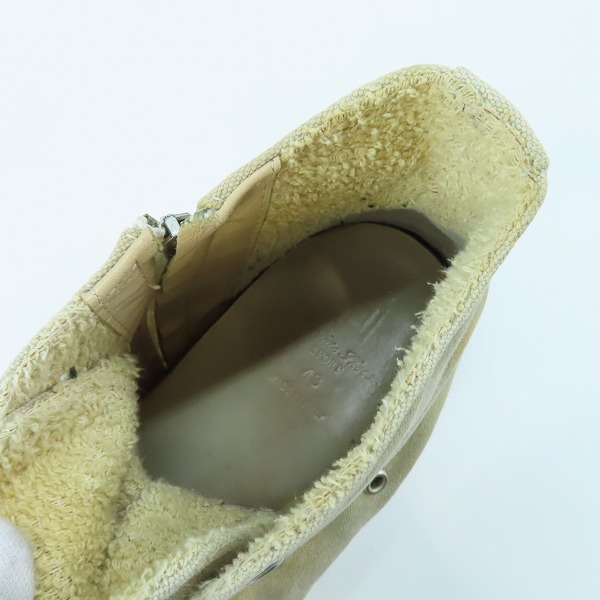 実際に弊社で買取させて頂いた【観賞用】GOLDEN GOOSE/ゴールデングース キャンバスハイカットスニーカー ベージュ/43の画像 4枚目
