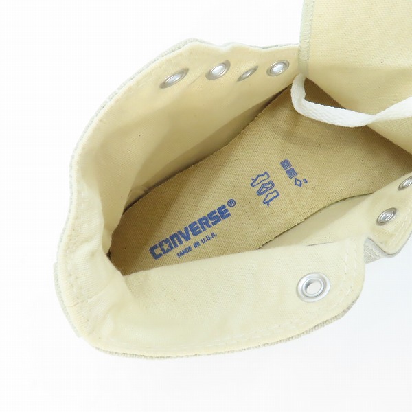 実際に弊社で買取させて頂いたCONVERSE/コンバース ALL STAR HI オールスター ハイカットスニーカー/9の画像 4枚目