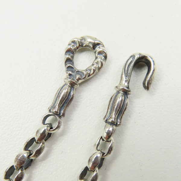 実際に弊社で買取させて頂いた【ギャラ付き】LONE ONES/ロンワンズ メイティングフライトフック ミニシルクチェーン ブレスレットLの画像 3枚目