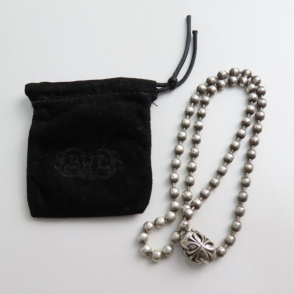 実際に弊社で買取させて頂いたBill Wall Leather/ビルウォールレザー BWL 5.5mm ボールチェーンの画像 5枚目