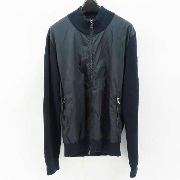 実際に弊社で買取させて頂いたMONCLER/モンクレール MAGLIONE TRICOT CARDIGAN ニット切り替え L