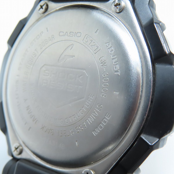 実際に弊社で買取させて頂いたG-SHOCK/Gショック SKY COCKPIT スカイコックピット タフソーラー GW-3000B-1AJFの画像 3枚目