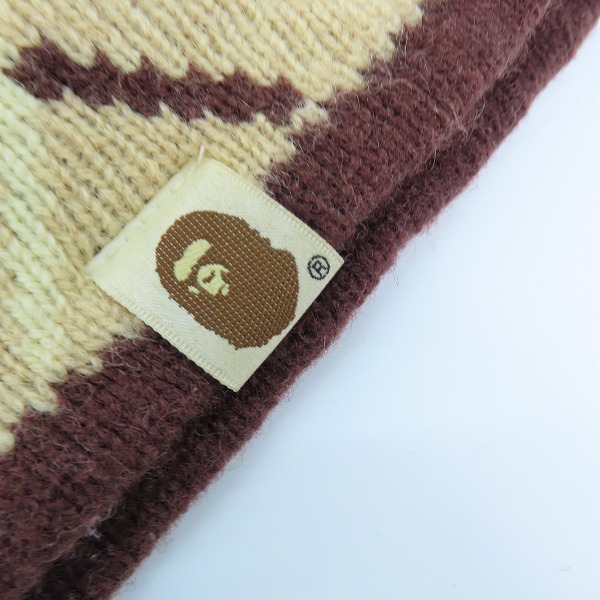 実際に弊社で買取させて頂いたA BATHING APE/アベイシングエイプビーニー/ニット帽の画像 4枚目