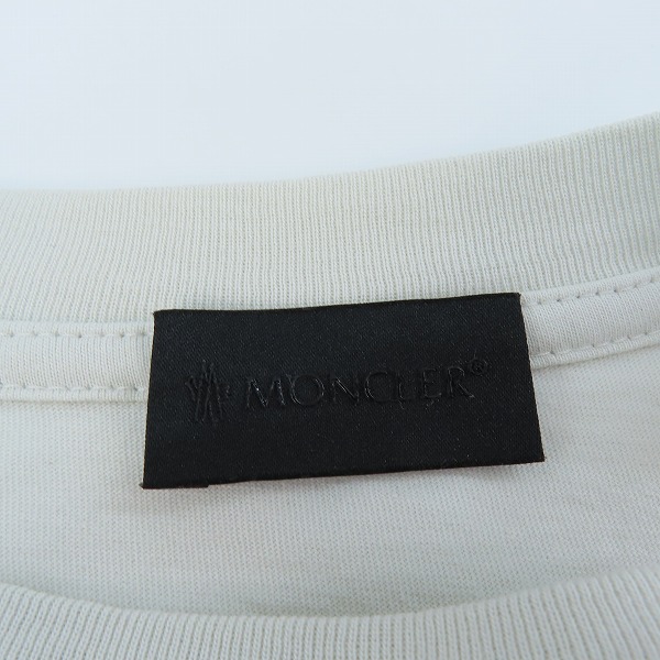 実際に弊社で買取させて頂いた【JPタグ】MONCLER/モンクレール LS T-SHIRT バックロゴ ロングTシャツ/Mの画像 2枚目