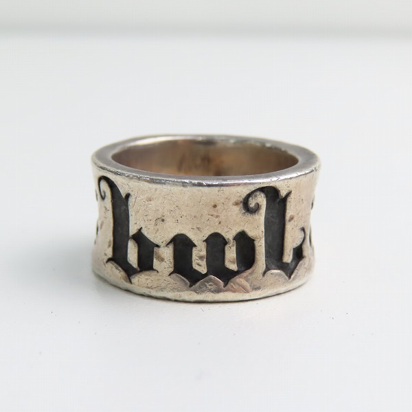 実際に弊社で買取させて頂いたBill Wall Leather/ビルウォールレザー BWL エグゼクティブ クロス リング SV925 /20-21号 の画像 1枚目