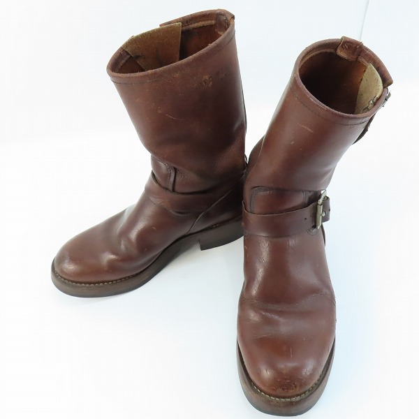 実際に弊社で買取させて頂いたRED WING/レッドウィング エンジニアブーツ 羽タグ PT83/8D