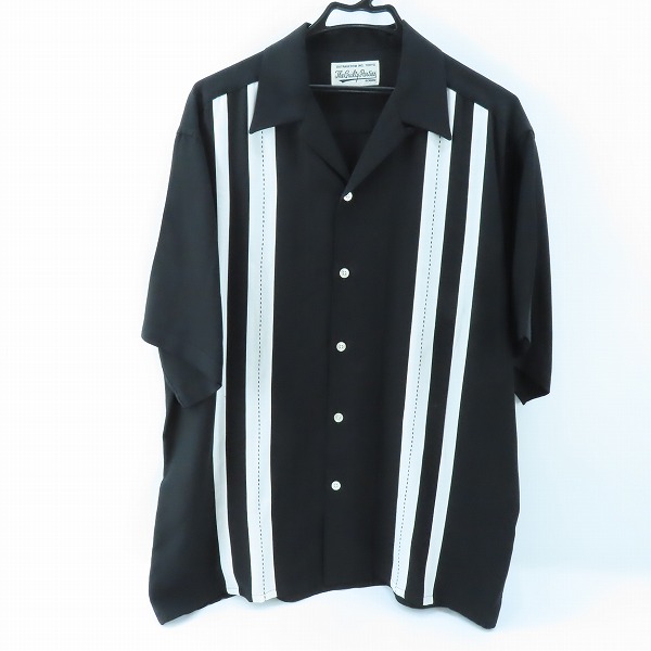 実際に弊社で買取させて頂いたWACKO MARIA/ワコマリア 23SS TWO-TONE 50s SHIRT 半袖シャツ/XL 