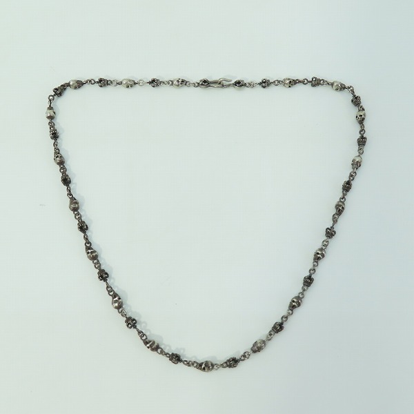 実際に弊社で買取させて頂いたJustin Davis/ジャスティンデイビス Skull Divine Chain/スカルディヴァインチェーン SNJ126/50㎝の画像 4枚目