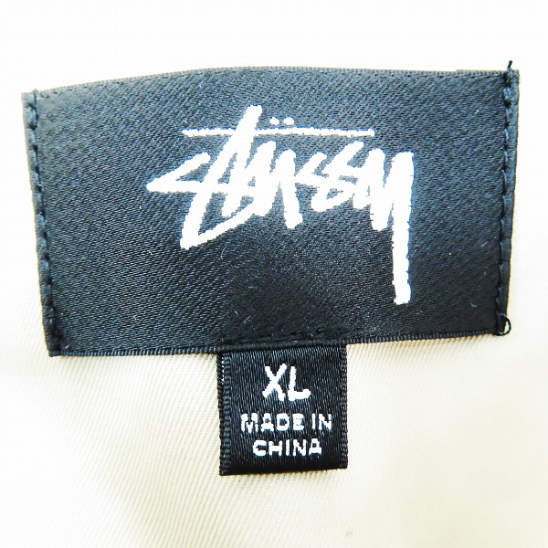 実際に弊社で買取させて頂いたStussy/ステューシー トレンチコート/XLの画像 3枚目