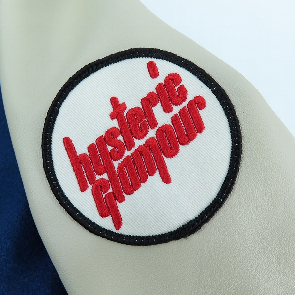 実際に弊社で買取させて頂いたHYSTERIC GLAMOUR/ヒステリックグラマー HG REWARD刺繍 スタジャン 02243AB09 /XLの画像 7枚目