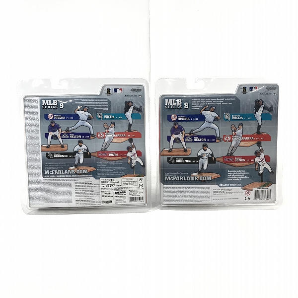 実際に弊社で買取させて頂いた【未開封】McFARLANE TOYS/マクファーレントイズ SPORTSPICKS ボストンレッドソックス ノマーガルシアパーラ 2点セットの画像 2枚目