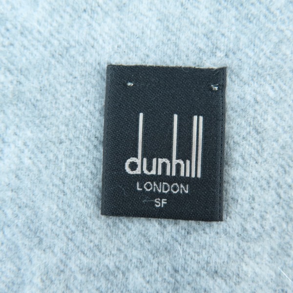実際に弊社で買取させて頂いたDunhill LONDON/ダンヒル ロンドン ロゴ カシミア100% マフラーの画像 1枚目