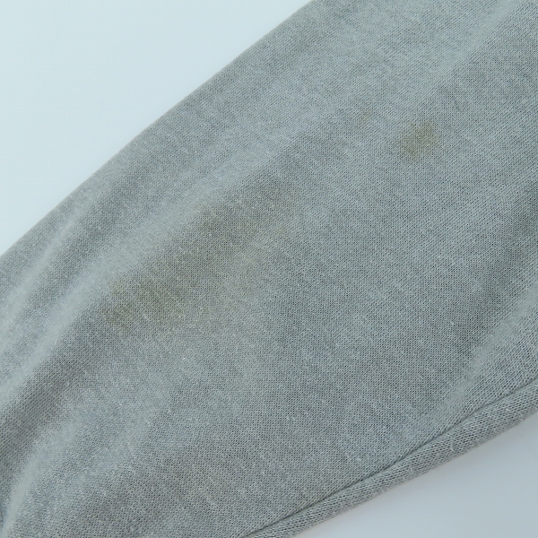 実際に弊社で買取させて頂いたA BATHING APE/アベイシングエイプ  BABY MILO ジップアップ パーカー グレー/Lの画像 6枚目