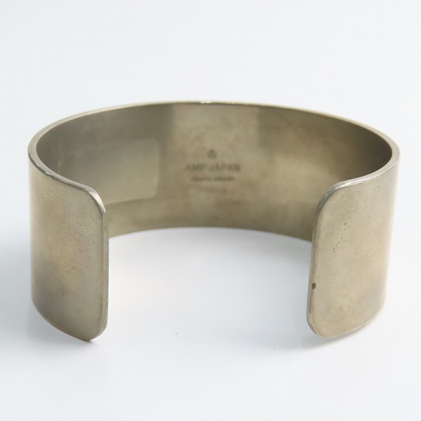 実際に弊社で買取させて頂いたAMP JAPAN/アンプジャパン German Silver Plane Bangle バングル 16AT-355の画像 3枚目