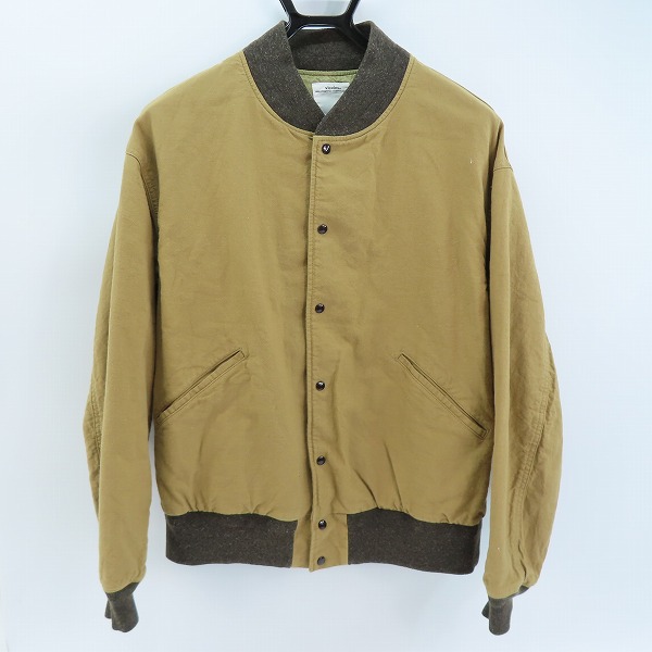実際に弊社で買取させて頂いたVISVIM/ビズビム 20AW  VARSITY SB JKT ヴァーシティジャケット バックプリント 0120205013020 3