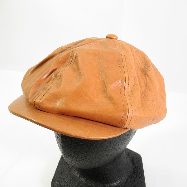 実際に弊社で買取させて頂いたmccoy sportswear/リアルマッコイズ ホースハイド レザー キャスケット 7-3/4