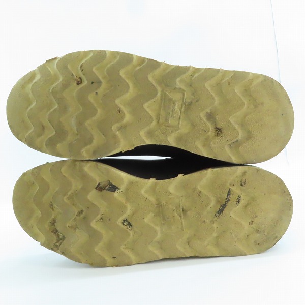 実際に弊社で買取させて頂いたRED WING/レッドウィング 羽タグ PECOS BOOTS/ペコスブーツ ブラック 8169 /7.5Eの画像 2枚目