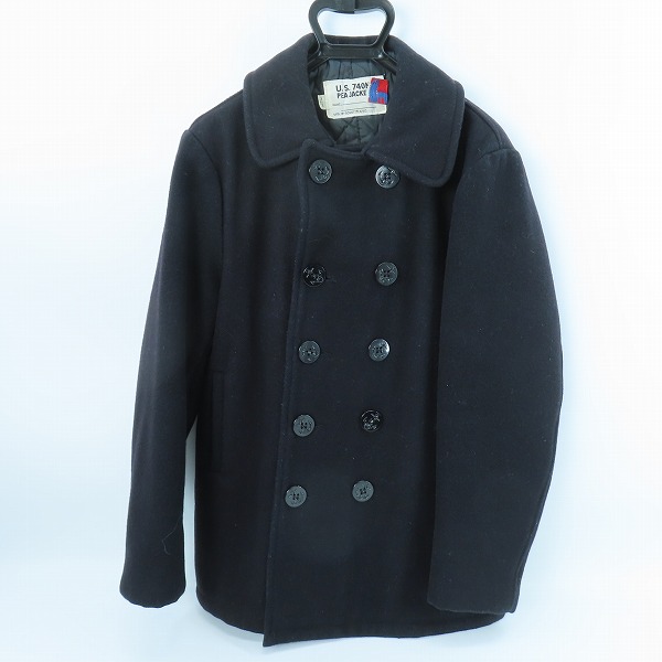 実際に弊社で買取させて頂いたSCHOTT/ショット U.S.740N PEA JACKET Pコート/38
