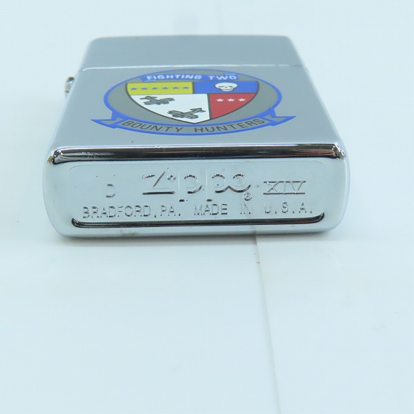 実際に弊社で買取させて頂いたZIPPO/ジッポー BOUNTY HUNTERS 鏡面加工 1998年製の画像 3枚目