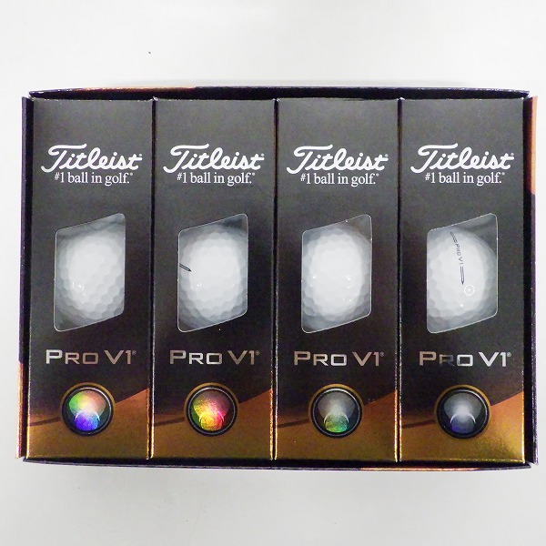 実際に弊社で買取させて頂いた【未使用】Titleist/タイトリスト PRO V1 ゴルフボール ホワイト 1ダース 