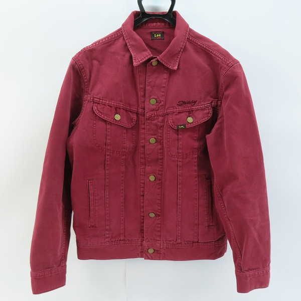 実際に弊社で買取させて頂いたLee×STUSSY/リー×ステューシー Gジャン/トラッカージャケット LB0229/Mの画像 0枚目