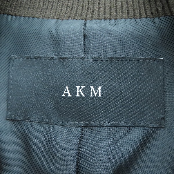 実際に弊社で買取させて頂いたAKM/エーケーエム 2012 AW RIBA nubuck shirring stitch dia track B282/Mの画像 2枚目