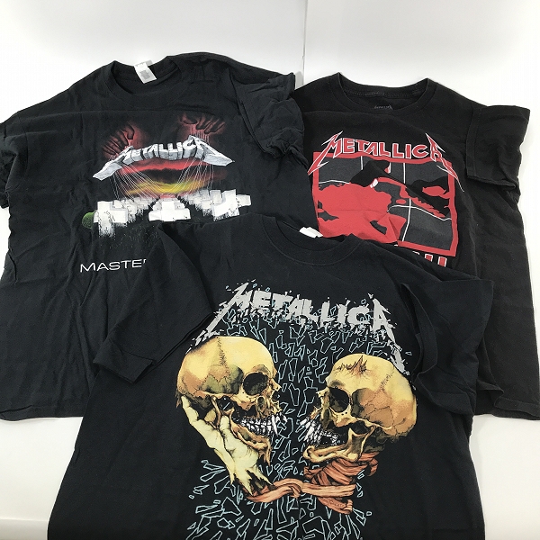 実際に弊社で買取させて頂いた【おまとめ】METALLICA/メタリカ バンドTシャツ/バンTの画像 1枚目