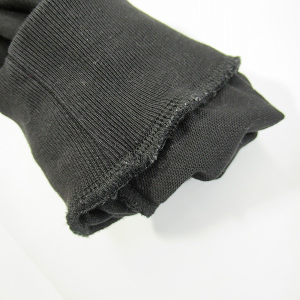 実際に弊社で買取させて頂いた【JPタグ】MONCLER/モンクレール ロゴプリント 長袖Tシャツ ブラック I20978D00001/XLの画像 8枚目