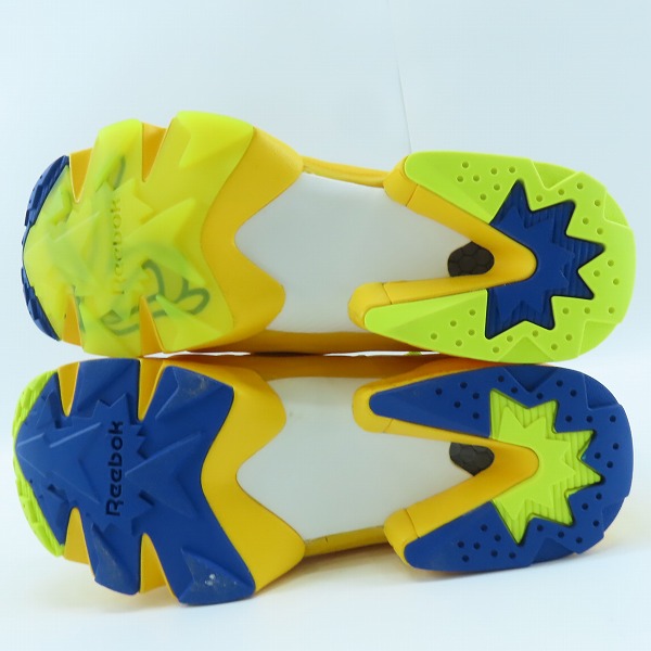 実際に弊社で買取させて頂いたReebok×MINIONS/リーボック×ミニオンズ INSTAPUMP FURY MU/インスタポンプフューリー FY3404/26.0の画像 2枚目
