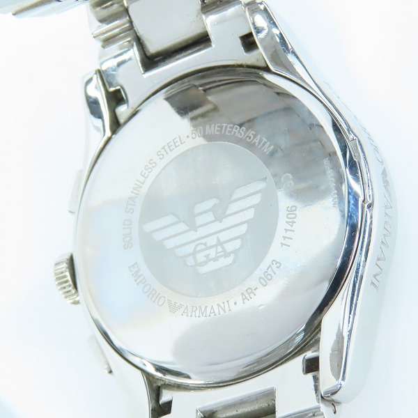 実際に弊社で買取させて頂いたEMPORIO ARMANI/エンポリオアルマーニ BROOKIANA/ブルッキアーナ  腕時計 2点セット【動作未確認】の画像 3枚目