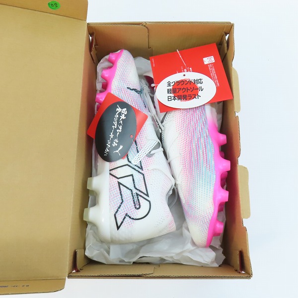 実際に弊社で買取させて頂いた【未使用】PUMA/プーマ Future 7 Ultimate/フューチャー アルティメット HG/AG 107702-01/24.5の画像 8枚目
