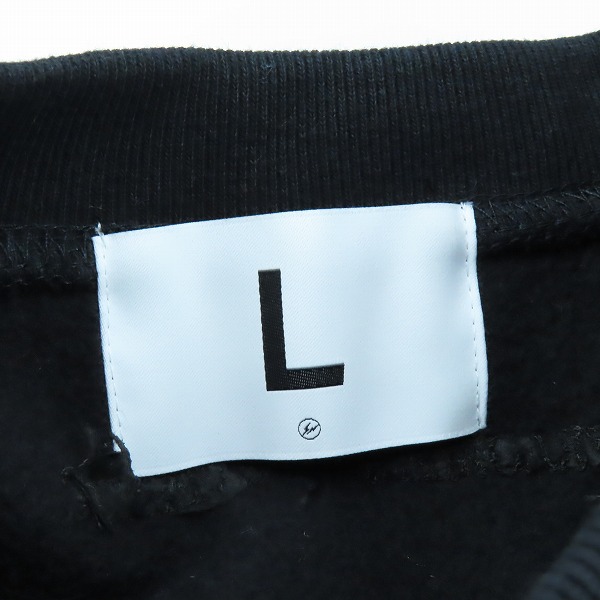 実際に弊社で買取させて頂いたFragment Design/フラグメントデザイン スウェット FRGMT-S1 Lの画像 2枚目