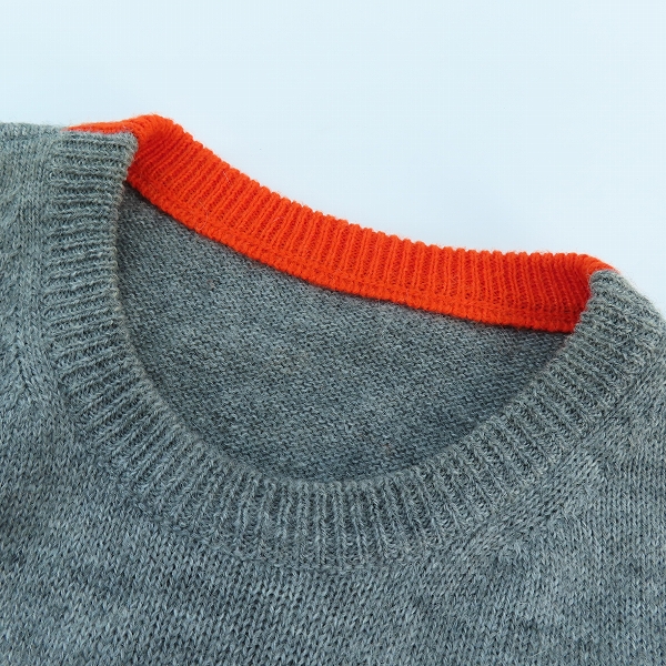 実際に弊社で買取させて頂いた【JPタグ】LOEWE/ロエベ ロゴ刺繍セーター/XL の画像 7枚目