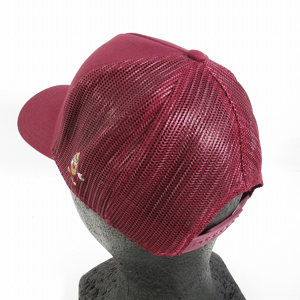 実際に弊社で買取させて頂いたCHALLENGER × SAM'S/チャレンジャー×サムズ CAMS メッシュキャップ ボルドーの画像 2枚目