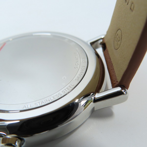 実際に弊社で買取させて頂いたSKAGEN/スカーゲン SIGNATUR 腕時計 SKW6903の画像 4枚目