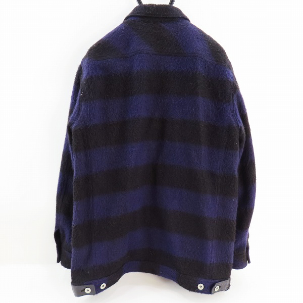 実際に弊社で買取させて頂いたISAMU KATAYAMA BACKLASH/バックラッシュ チェック柄 ジャケット 1918-01/Mの画像 1枚目