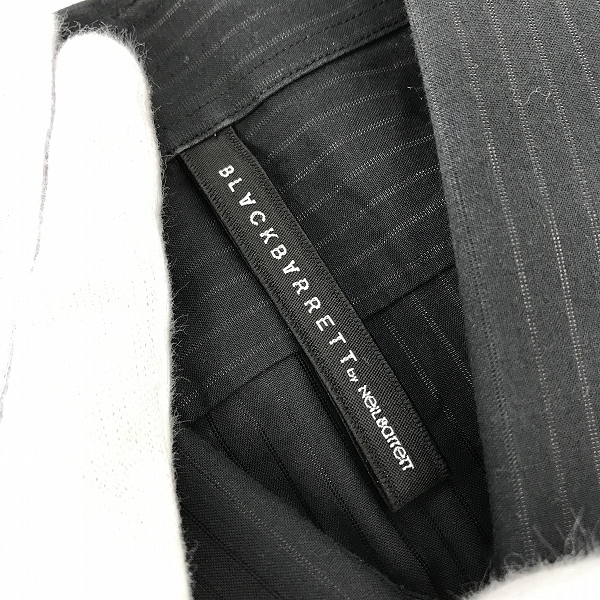 実際に弊社で買取させて頂いたBLACKBARRETT by NEIL BARRETT/ブラックバレットバイニールバレット 長袖シャツ/3の画像 2枚目