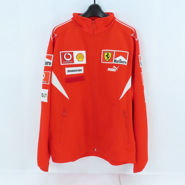 実際に弊社で買取させて頂いたPUMA/プーマ FERARRI/フェラーリー Marlboro トラックジャケット /L