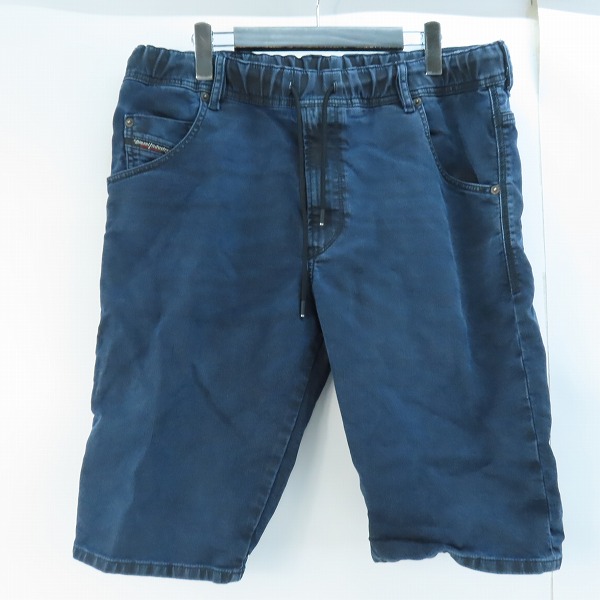 実際に弊社で買取させて頂いたDIESEL/ディーゼル スウェットデニム ハーフパンツ D-KROOSHORT-NE W36