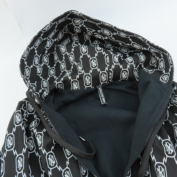 実際に弊社で買取させて頂いたNeil Barrett/ニールバレット ジップアップパーカー/PBJS582 N522C/Lの画像 5枚目