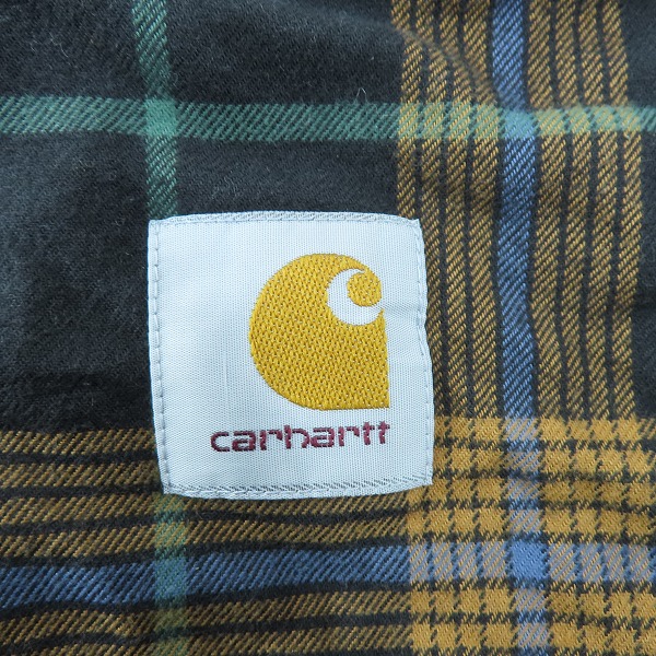 実際に弊社で買取させて頂いたCarhartt/カーハート L/S HADLEY SHIRT 長袖 チェック柄 シャツ I032903/Lの画像 7枚目