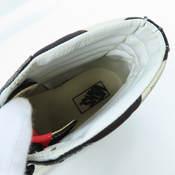 実際に弊社で買取させて頂いたVANS/バンズ SK8-HI REISSUE SKULLS スカル柄 ハイカットスニーカー 29.5cmの画像 4枚目