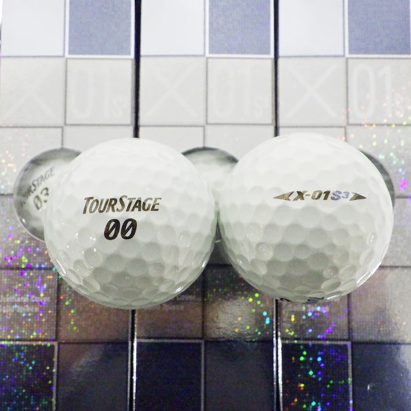 実際に弊社で買取させて頂いた 【未使用】BRIDGESTONE/ブリヂストン TOURSTAGE/ツアーステージ X-01 S3 ゴルフボール 1ダース の画像 1枚目