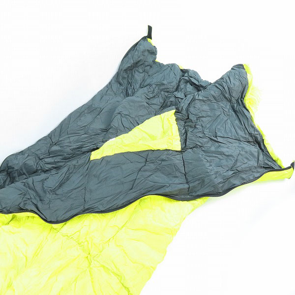 実際に弊社で買取させて頂いた【未使用】MINIMAL WORKS/ミニマルワークス CHAMELEON 350/シュラフ/寝袋 ライム MGSL-CL351-GO0LIの画像 1枚目