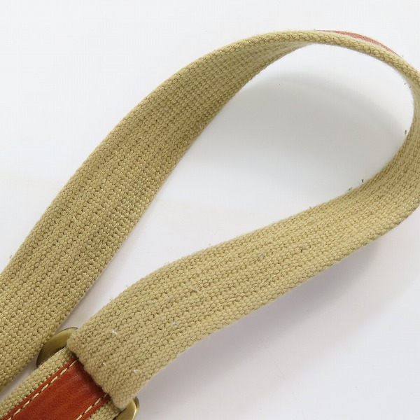 実際に弊社で買取させて頂いた土屋鞄製造所/ツチヤカバン Tone OILNUME/トーンオイルヌメ ジップトップショルダーバッグ/キャメルの画像 7枚目