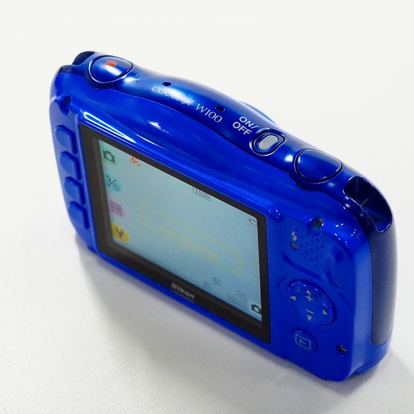 実際に弊社で買取させて頂いたNikon/ニコン COOLPIX W100 防水 コンパクトデジタルカメラ 動作確認済みの画像 2枚目