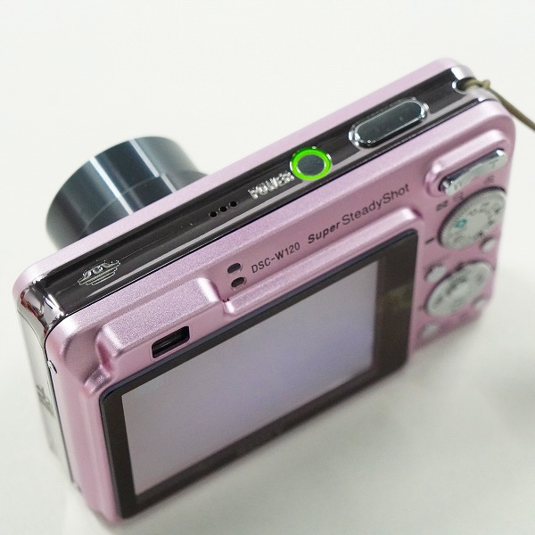 実際に弊社で買取させて頂いたSONY/ソニー Cyber-shot DSC-W120 コンパクトデジタルカメラ 簡易動作確認済みの画像 3枚目