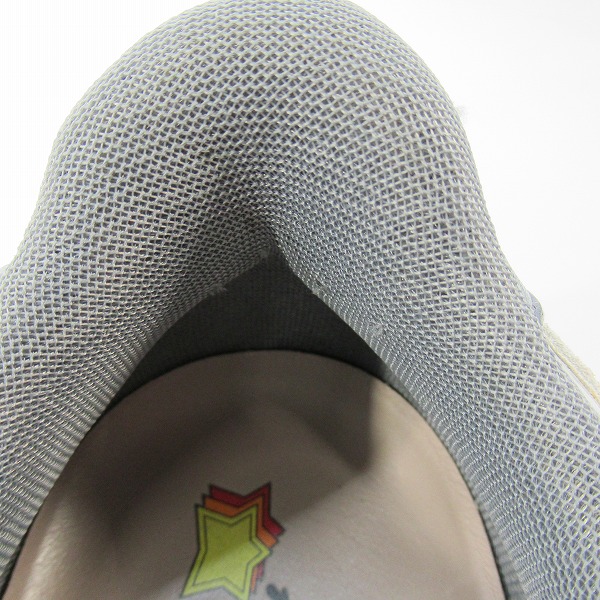 実際に弊社で買取させて頂いたATLANTIC STARS/アトランティックスターズ スニーカー グレー×シルバー/43の画像 6枚目