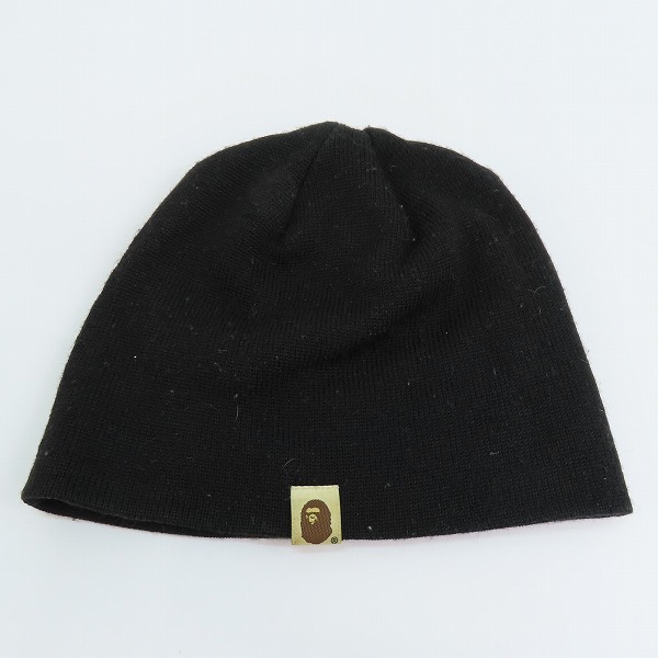 実際に弊社で買取させて頂いたA BATHING APE/アベイシングエイプ スタースタッズ ビーニー/ニット帽の画像 1枚目