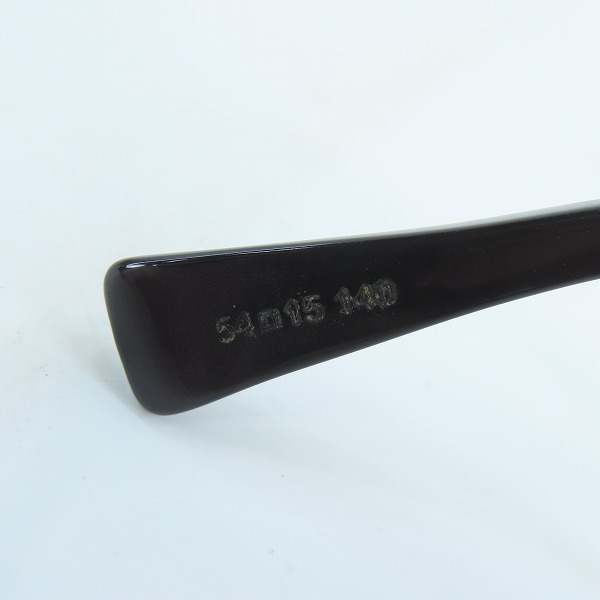 実際に弊社で買取させて頂いたalain mikli/アランミクリ ステンドグラス柄 アイウェア/メガネフレーム AL1048B061の画像 4枚目